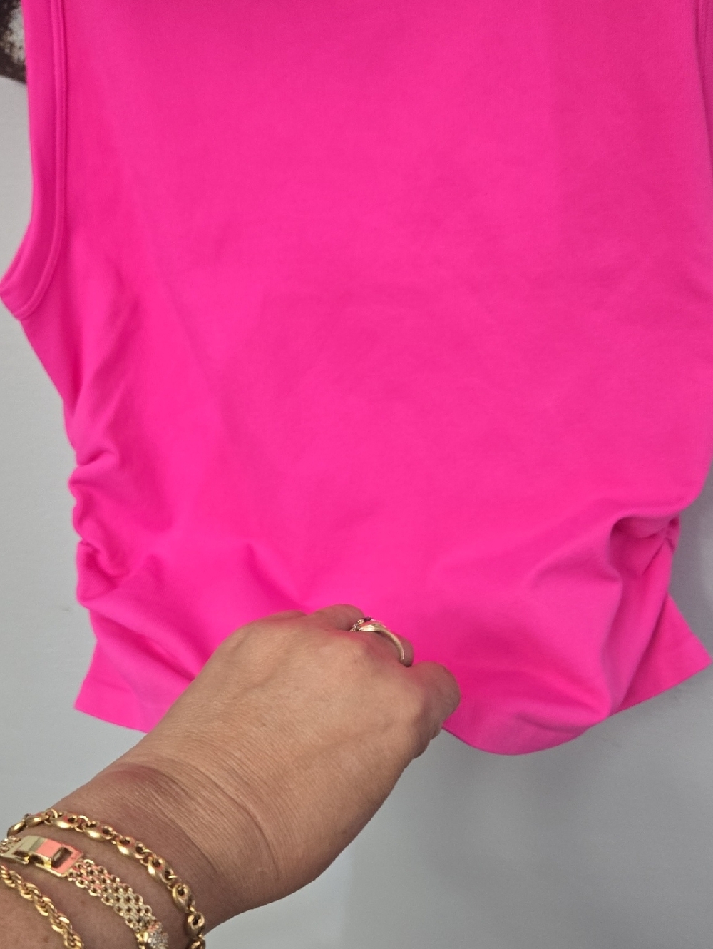 Bright Fuchsia Active Tank Top - Picture 3 of 4
